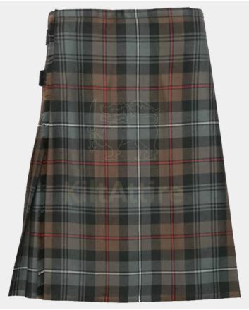 Robertson Hunting Weathered Tartan Kilt Front