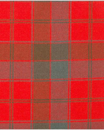 Robertson Red Weathered Tartan Kilt Front