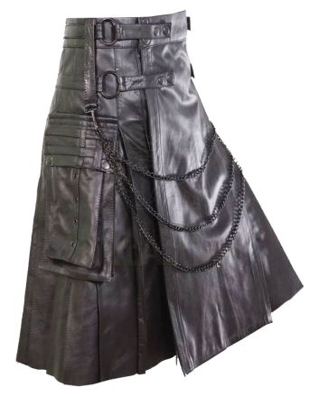 Scottish Pride Leather Kilt
