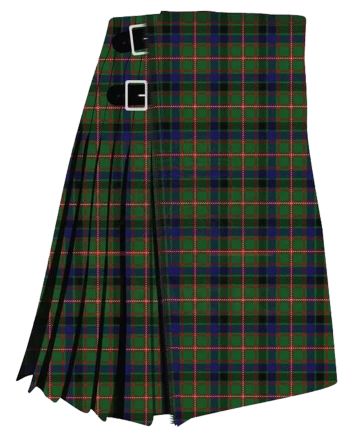 Scottish Reid Green Modern Tartan Kilt