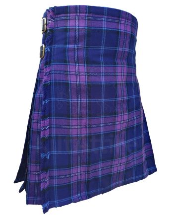 Scottish Thistle Modern Tartan Kilt