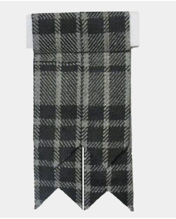 Scottish Traditional Grey Watch Tartan Kilt Flashes