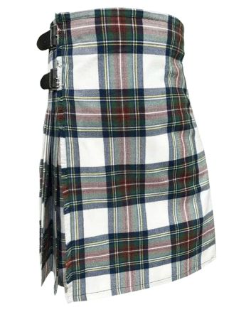 Stewart Blue Dress Muted Tartan Kilt