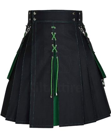 Traditional Hybrid Laces Kilt for Men