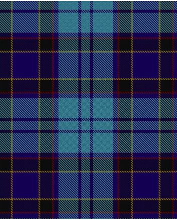 US Air Force Reserve Pipe Band Modern Tartan Kilt