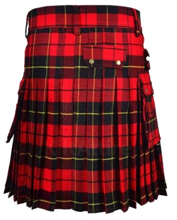 Wallace Tartan Utility Kilt For Men