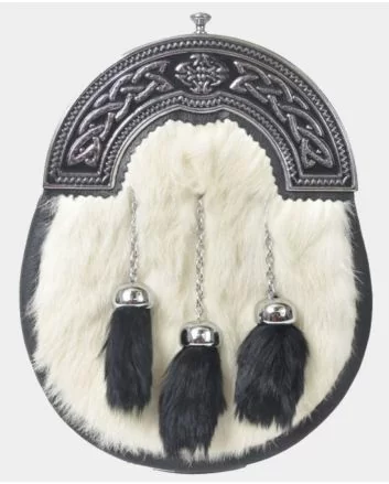 White Rabbit Fur Sporran