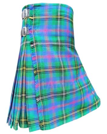 Wood Modern Tartan Kilt