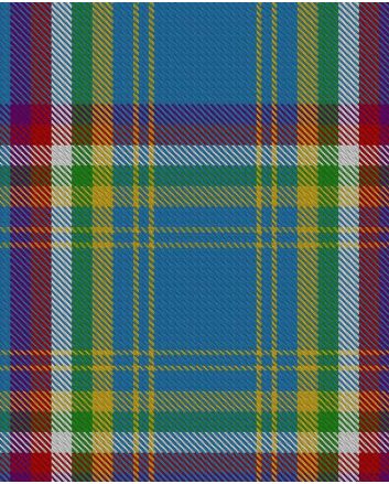 Yukon Territory Modern Tartan Kilt