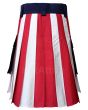 American Flag Utility Kilt Back
