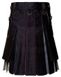 Black Hybrid Utility Bear Pride Kilt Back