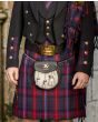 Black Prince Charlie Jacket WIth 3 Goldon Button Waistcoat