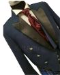Blue Prince Charlie Jacket With Waistcoat Side
