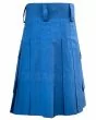 Blue Utility Kilt Back