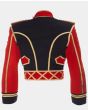 British wool Hussar Jacket,Michael Jackson leave me Alone Military Officer Jacket with gold Braiding