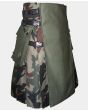 Camouflage Hybrid Utility Kilt For Men