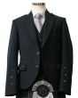 Charcoal Argyll Tweed Jacket and Vest 