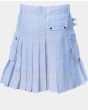 Christmas White Santa With Gifting Bell Utility Kilt Back