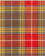 Clan Buchanan Old Weathered Tartan Kilt Fabric