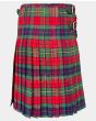 County Clare Irish Ancient Tartan Kilt Back 