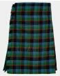 Custom Made Green Blue Tartan Kilt