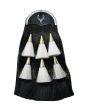 Deer Batch Horse Hair Sporran 