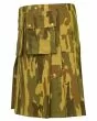 Desert Camo Kilt for Men Side