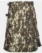 Digital Camouflage Gothic Utility Kilt For Men