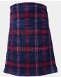 Evans of Wales Welsh Modern Tartan Kilt Front