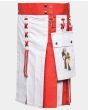 Christmas Fashion Hybrid Utility Kilt For Santa Claus