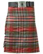 Gordon Red (1819) Weathered Tartan Kilt 