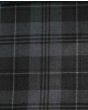 Grey Granite Modern Tartan Kilt Fabric