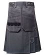 Grey Heavy Duty Working Kilt 
