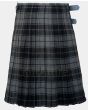 Grey Highlander Modern Tartan Kilt