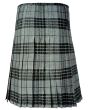 Grey Watch Tartan Kilt Back