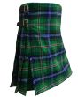 Kirby Modern Tartan Kilt Side
