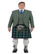 Lovat Green Jacket Kilt Outfit