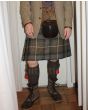 MacDonald of the Isle Hunting Weathered Tartan Kilt