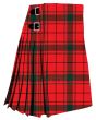 MacDonald of The Isles Red Modern Tartan Kilt 