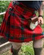 MacQuarrie Modern Tartan Kilt Side