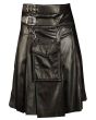 Marauder Leather Kilt Front