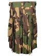 Military Camouflage Tactical Utility Kilt Back