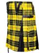 Modern Macleod of Lewis Box Pleated Hybrid Kilt Side