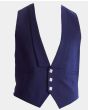 Navy Blue Prince Charlie Jacket and Waistcoat
