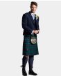 Deluxe Navy Blue Tweed Kilt Outfit