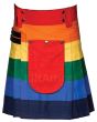 Pride Rainbow Hybrid Utility Kilt