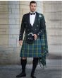 Prince Charlie kilt outfit for wedding front view