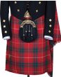 Prince of Wales Tartan Kilt 