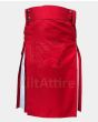 Red & White Santa Claus Hybrid Utility Kilt