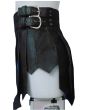 Roman Gladiator Leather Kilt Side